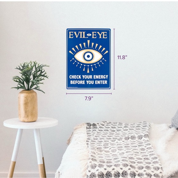 Blue Evil Eye Sign - Picture 2 of 3